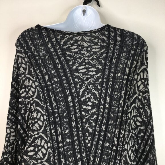 Free People Open Front Fringe Short Sleeve Kimono Cardigan Size  XS - Picture 11 of 16